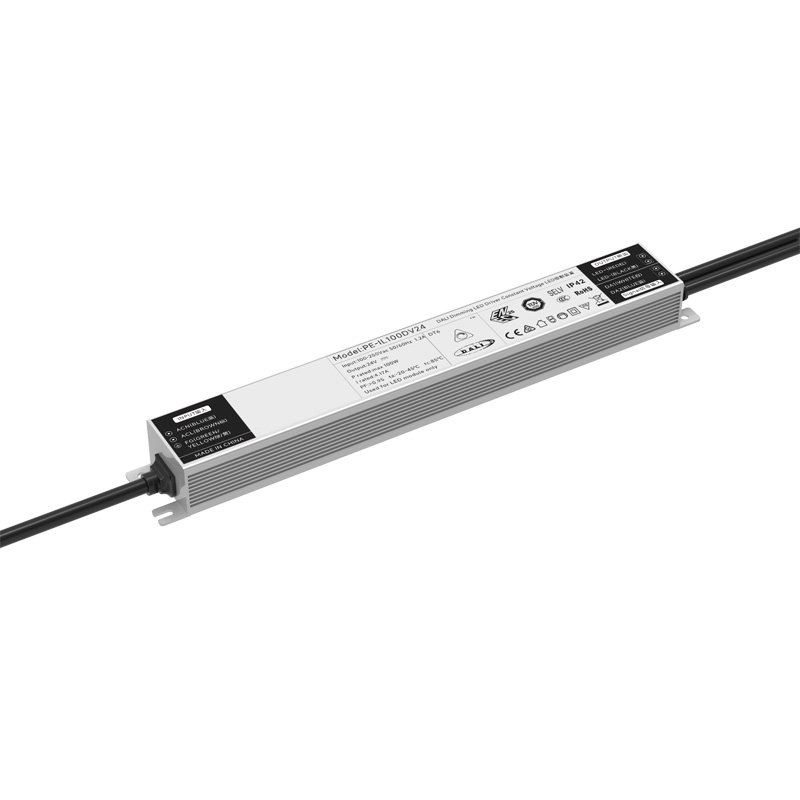 100W مسلسل وولٹیج DALI Dimmable LED ڈرائیور