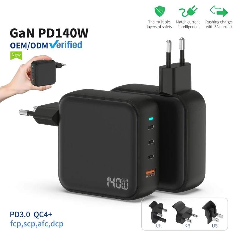 140W GaN PD چارجر