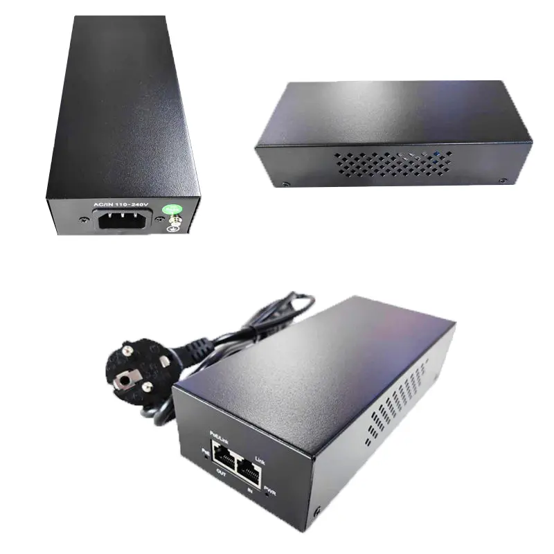 48V 90W PoE انجیکٹر PoE اڈاپٹر