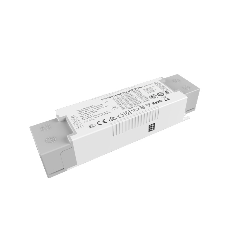 60W مسلسل کرنٹ 0-10V Dimmable LED ڈرائیور